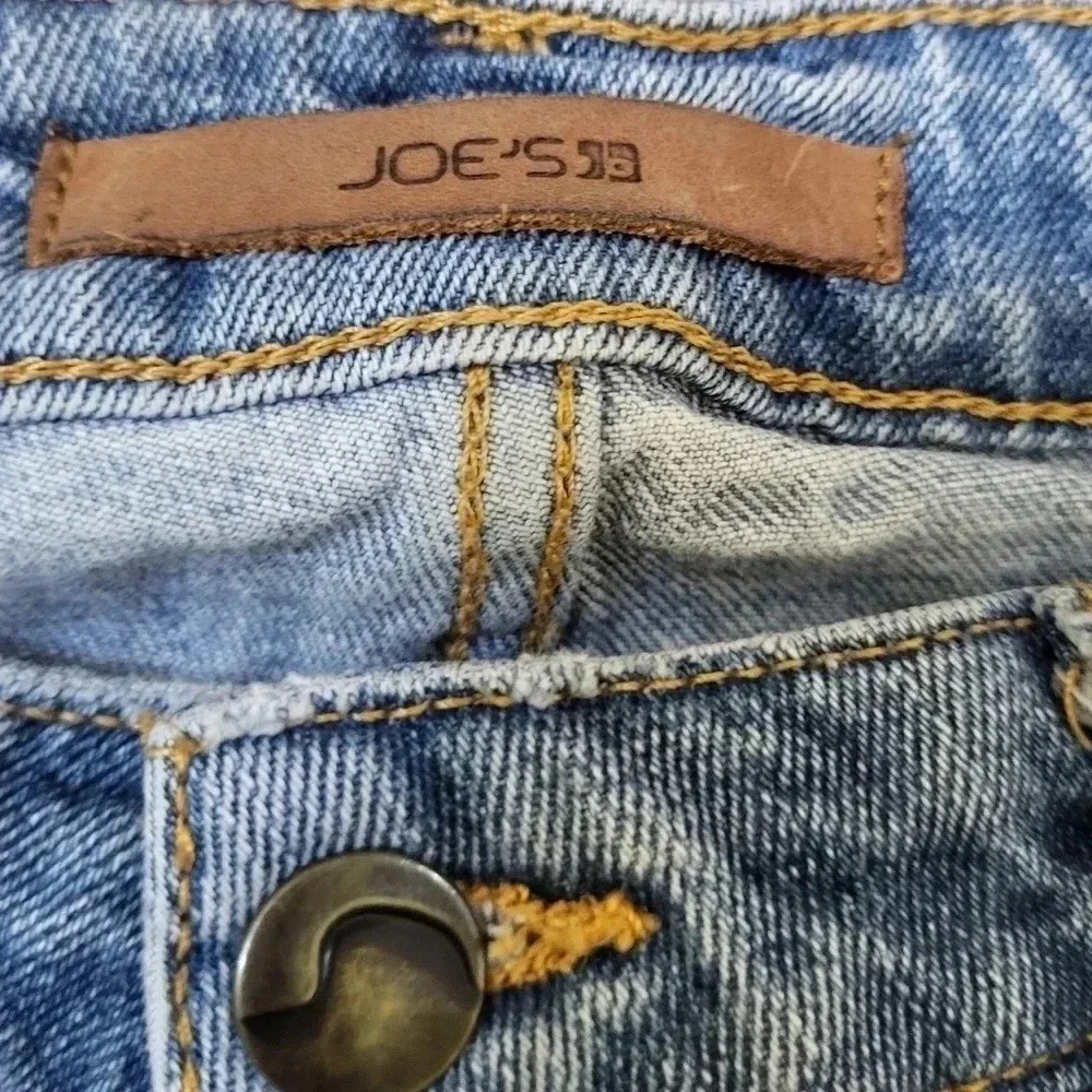 Joe's Jeans Collector's Edition The Icon Ankle Mid-Rise Skinny Raw Hem Jeans(30)